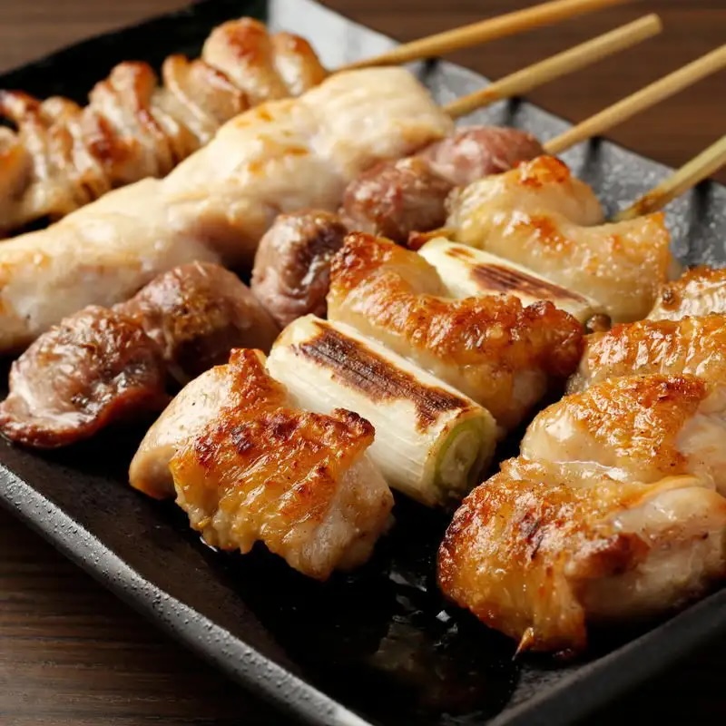 人気!やきとり五種盛り