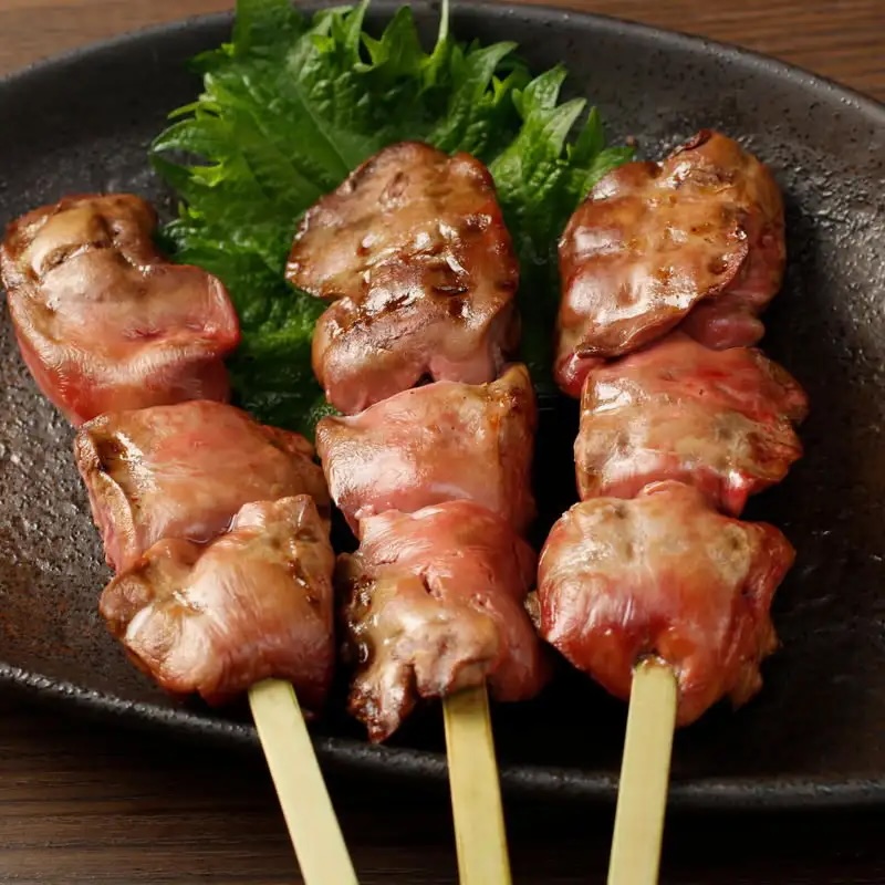 しっとり旨い! 白レバー串